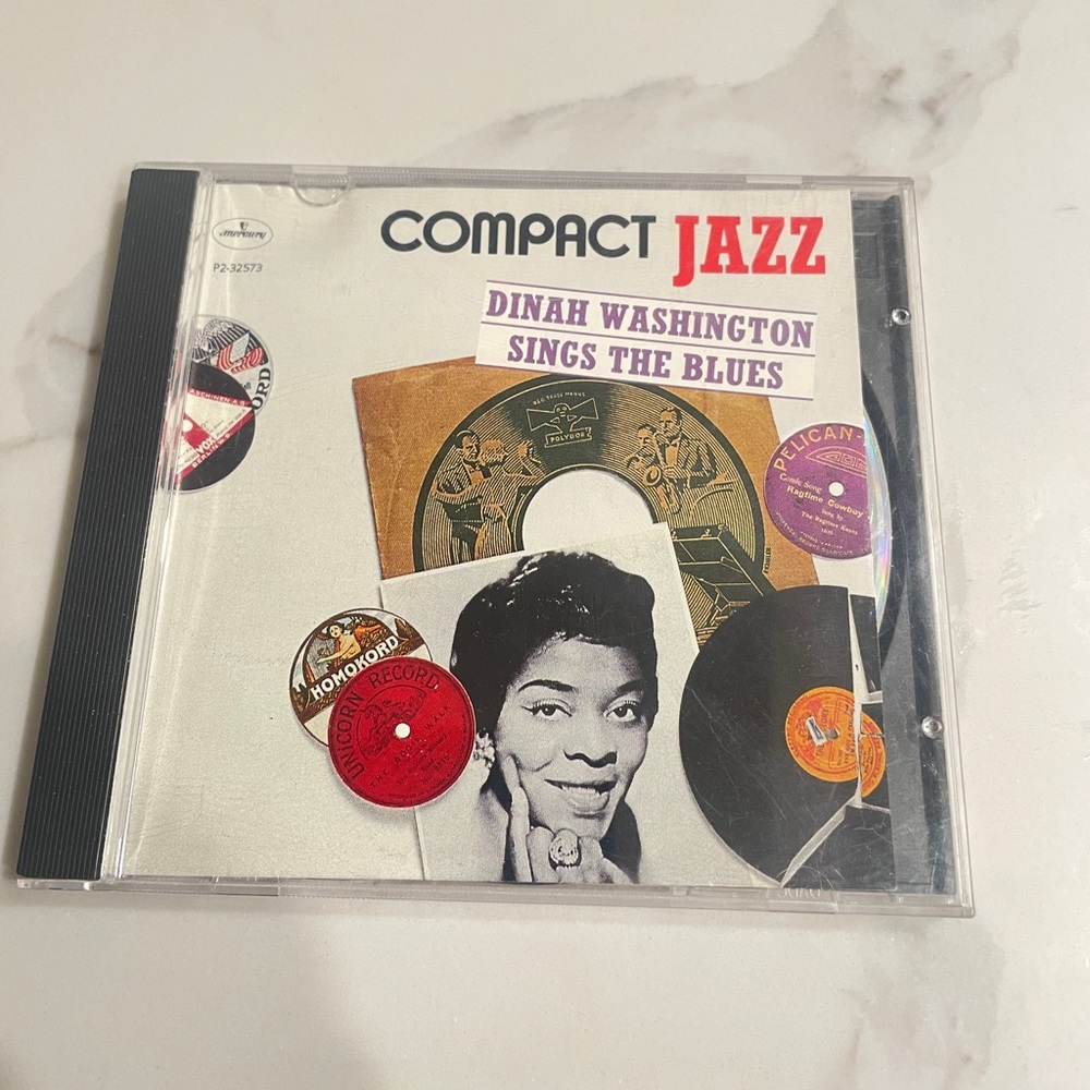 Dinah Washington Sings the Blues. Compact Jazz. CD